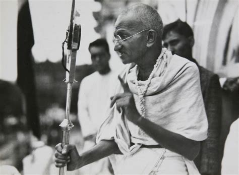 how are you inspired by mahatma gandhi